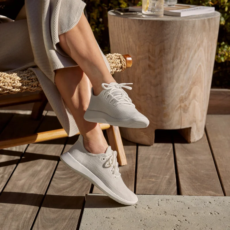 Allbirds  Women's Tree Runner - Wheat (Dark Beige Sole) for Women | Best Price UAE