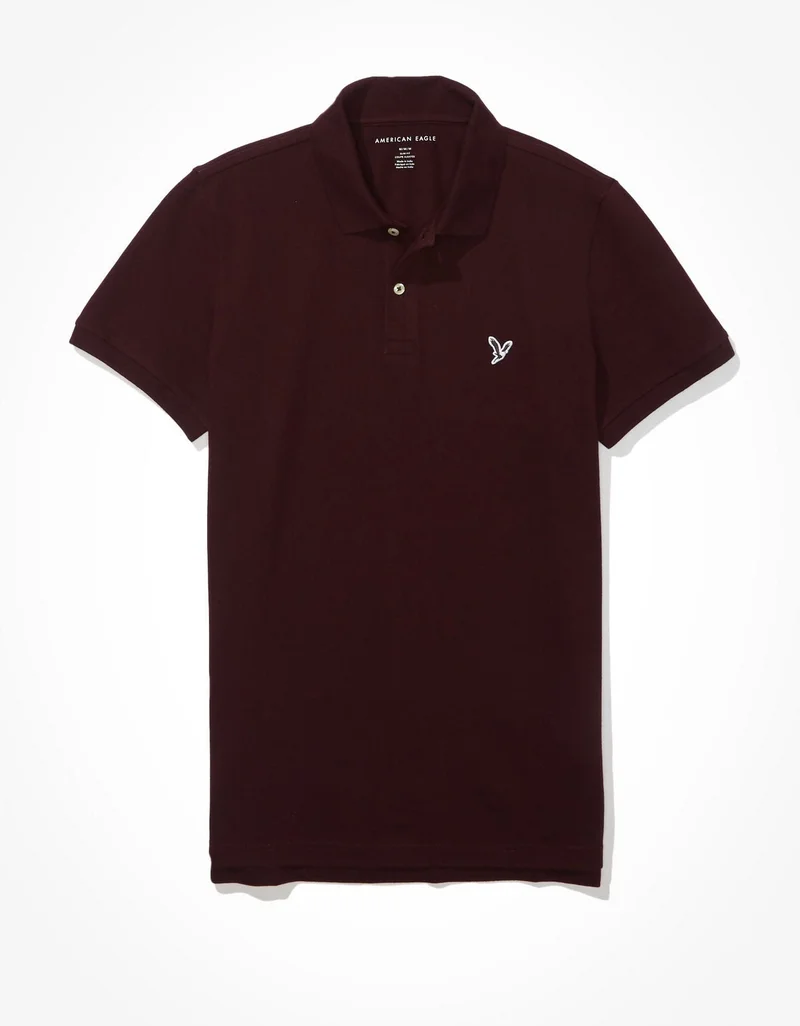 American Eagle  AE Slim Flex Polo Shirt for Men | Best Price UAE