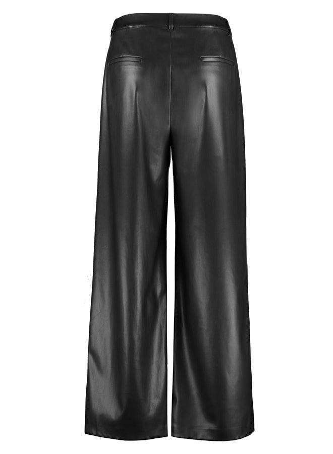 GERRY WEBER Wide-Leg Faux Leather Trousers  - Image 3
