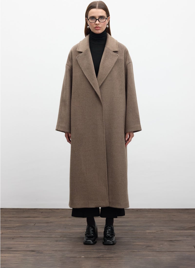 Plain Closure Cashmere Coat Ash Brown - pzsku/Z7E6DEE60B2AA074D660FZ/45/_/1741272546/997e8118-6e6b-4ac9-ba31-a92b9684d227