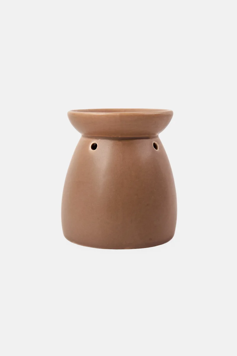 Muy Mucho Oil Candle Warmer, Brown