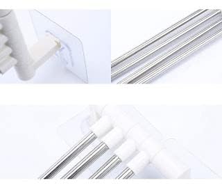 ZINZA Stainless Steel 4 Bar Towel Rack for Bathroom |Towel Holder for Kitchen |Towel Hanger Stand for Wash Basin - Image 3