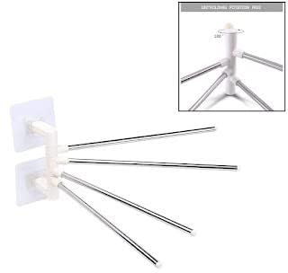 ZINZA Stainless Steel 4 Bar Towel Rack for Bathroom |Towel Holder for Kitchen |Towel Hanger Stand for Wash Basin - Image 5