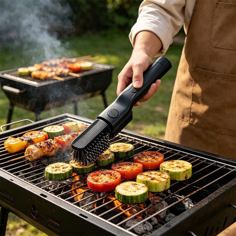 2025 Electric BBQ Grill Brush for Heavy Grease Cleaning - Image 2