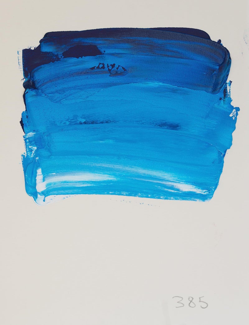 Sennelier Rive Gauche Artist Oil Color 200 ml Primary Blue |Ideal for primed canvas, paper or panels with brushes, painting knives,Linseed Oil,solvents and texture mediums. - Image 2