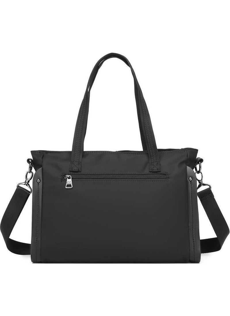 Barcelona - Satin Fabric Women's Shoulder Bag 2138 - Image 1