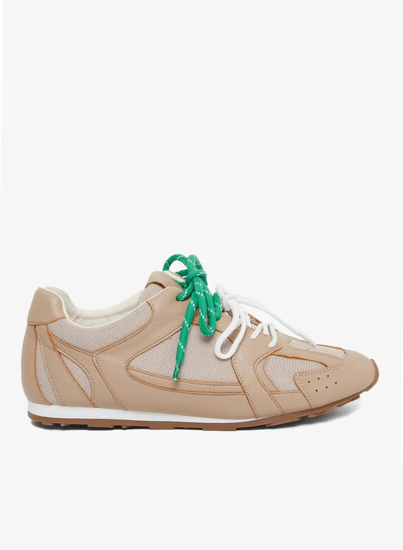 ستايلي اكتيف حذاء سنيكرز بأربطة للإغلاق