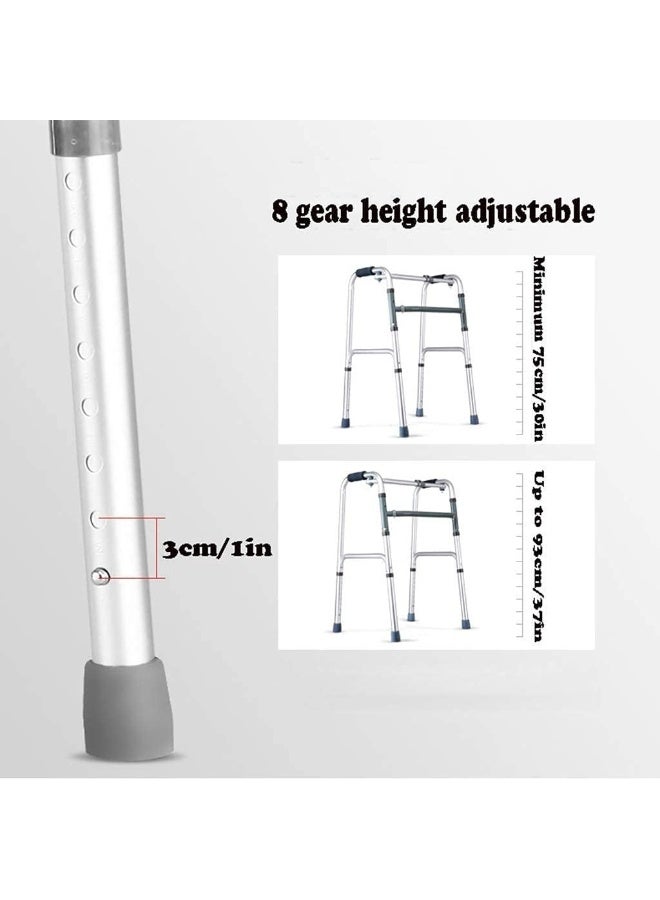 D-steps - Aluminum walker without wheels - Image 3