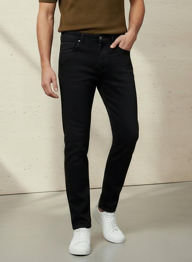 Splash FAV Men Tapered Fit Flexi Waist Jeans - Image 1
