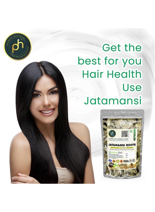 بي اتش جذور الجاتامانسي العضوية لنمو الشعر 50 جم جذور كاملة (مليئة بالزيت بدرجة نظيفة) بال تشاد | ناردوستاتشيس جاتامانسي | سبيكنارد | جذر المسك | لنمو الشعر والعناية به - Image 5