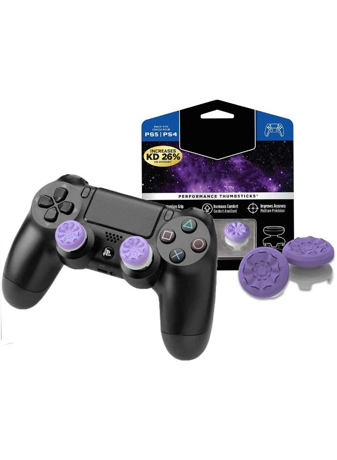 2-Piece Galaxy Performance Thumbsticks Set For PS4/PS5 Controllers  - Image 1