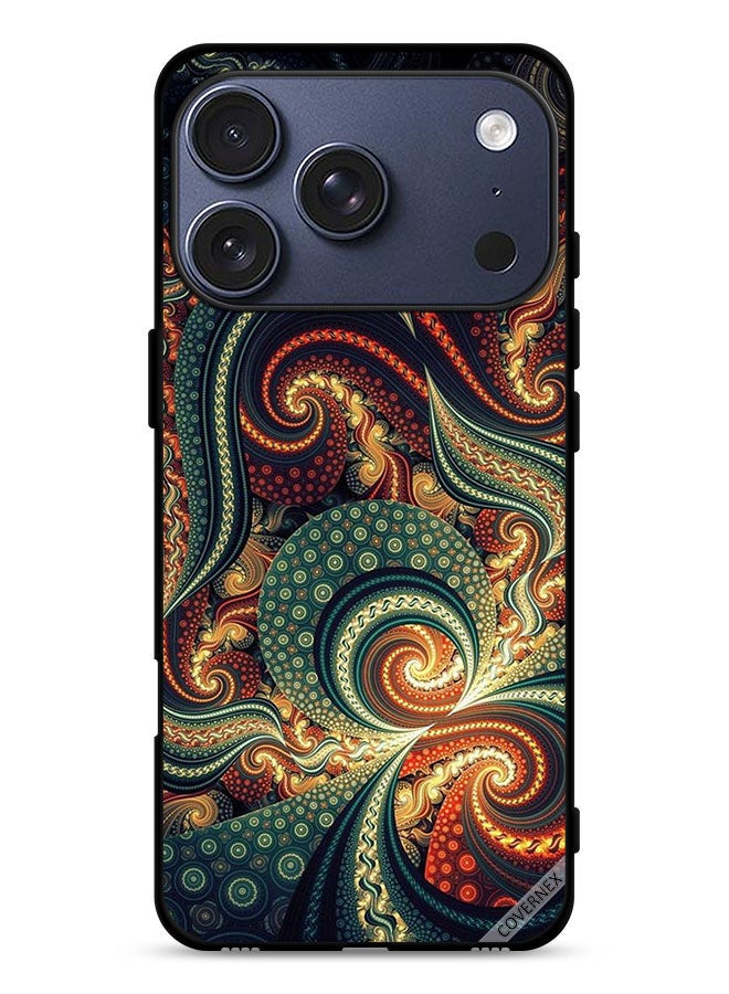 Covernex Apple iPhone 17 Pro Protective Case Cover Mandala Vintage Pattern - Image 1