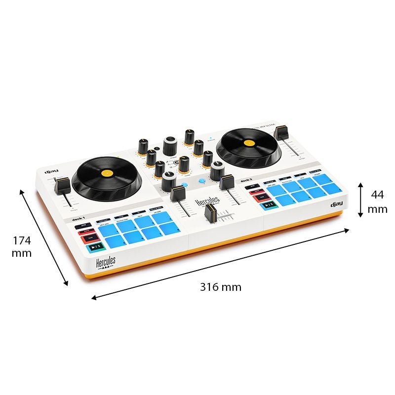 Hercules DJControl MIX Ultra Wireless DJ  Controller - Image 4