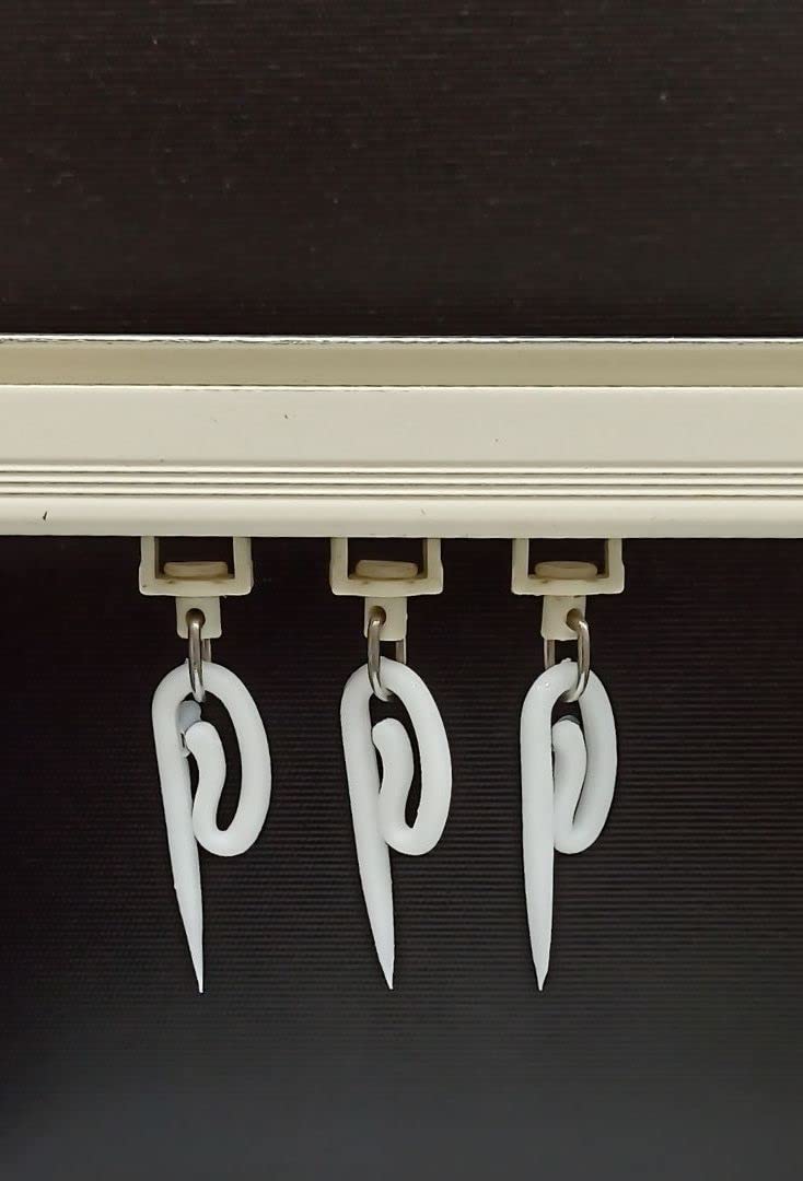 FAPBADRI Fish Hook for Curtain Channel/Track - 50 Pieces - Image 3