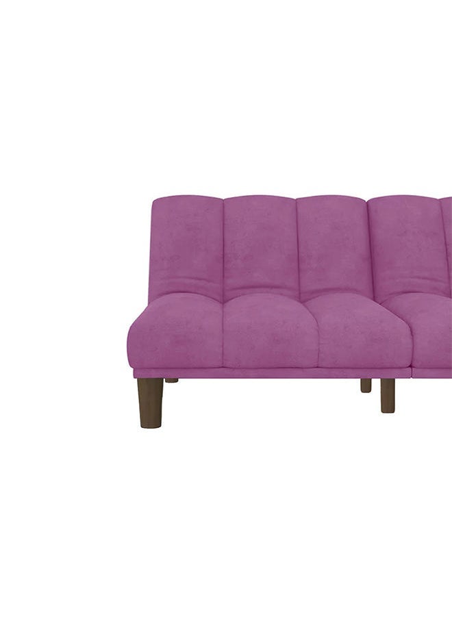 صوفة ديباج سوسو | 3 - مقاعد صوفا من المخمل 180x84x94 سم  - بنفسجي فاتح - Image 4