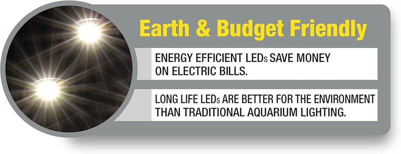 MarineLand ضوء حوض السمك LED مارينلاند 32996 مع تأثير اللمعان الطبيعي للأحواض حتى 30 بوصة - Image 4