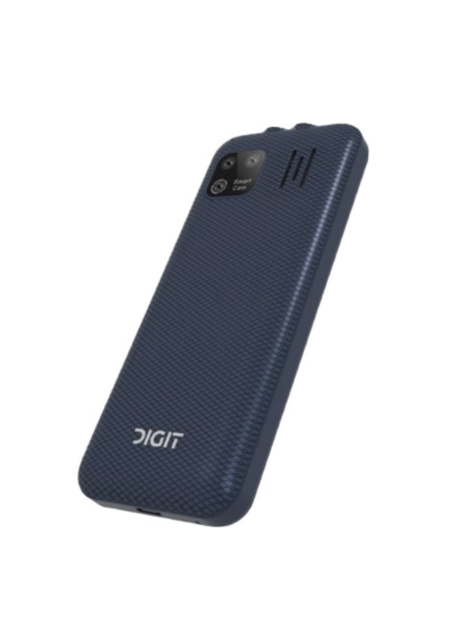DIGIT هاتف DIGIT Z1 (4G)، ذاكرة وصول عشوائي: 1 جيجابايت + ذاكرة تخزين داخلية: 8 جيجابايت، شاشة لمس 2.8 بوصة، بطارية 2500 مللي أمبير، معالج رباعي النواة 4G - أزرق (صنع في مصر) - Image 5