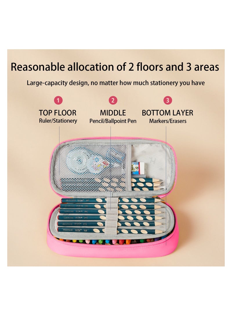 Nohoo Pencil Case - Rabbit Pink - Image 4