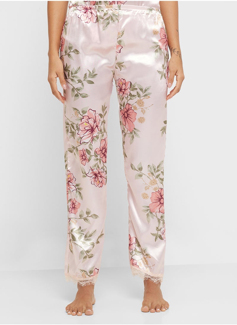 ELLA 4 Piece Printed Pyjama Set  - Image 4