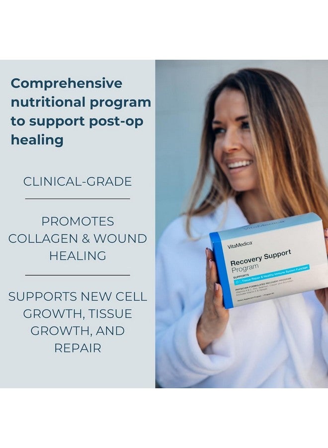 VitaMedica Clinical-Grade Post Surgery Recovery Support Supplement Program, Comprehensive, Physician-Designed Formulation to Support Healing with Vitamins, Minerals, Antioxidants, Bromelain and Quercetin - Image 3