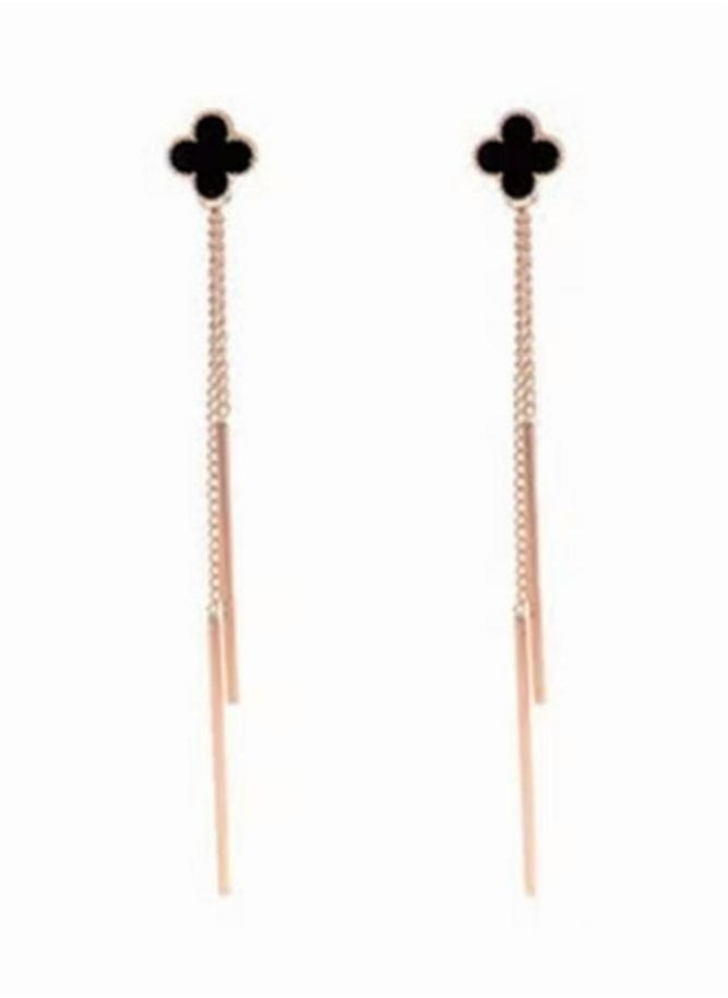 RedMapleTEK Gracefully Women's Long Tassel Earrings  - Image 1