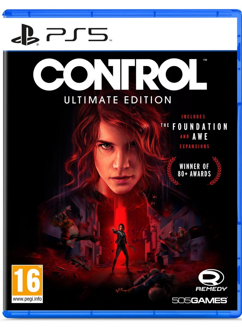 كنترول Control Ultimate Edition PS5 (PS4) - مغامرة حركة خارقة للطبيعة ، جميع التوسعات متضمنة