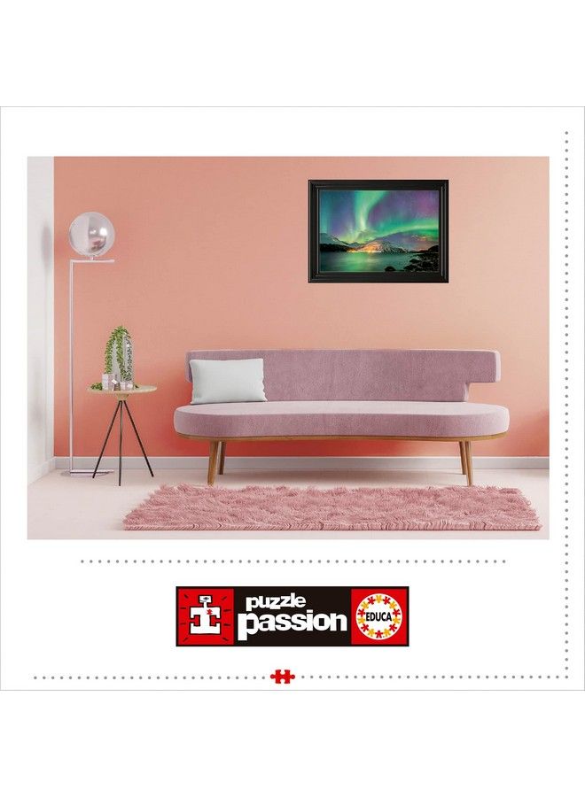 EDUCA Aurora Borealis 1000 Piece Jigsaw Puzzle Puzzle Glue Included Completed Image Measures 26.8" X 18.9" Ages 14+ (17967) - Image 4
