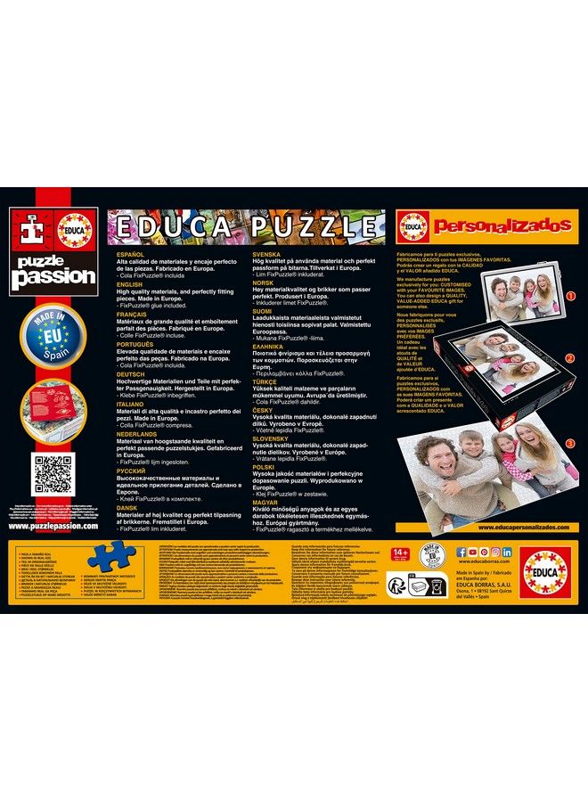 EDUCA Aurora Borealis 1000 Piece Jigsaw Puzzle Puzzle Glue Included Completed Image Measures 26.8" X 18.9" Ages 14+ (17967) - Image 5