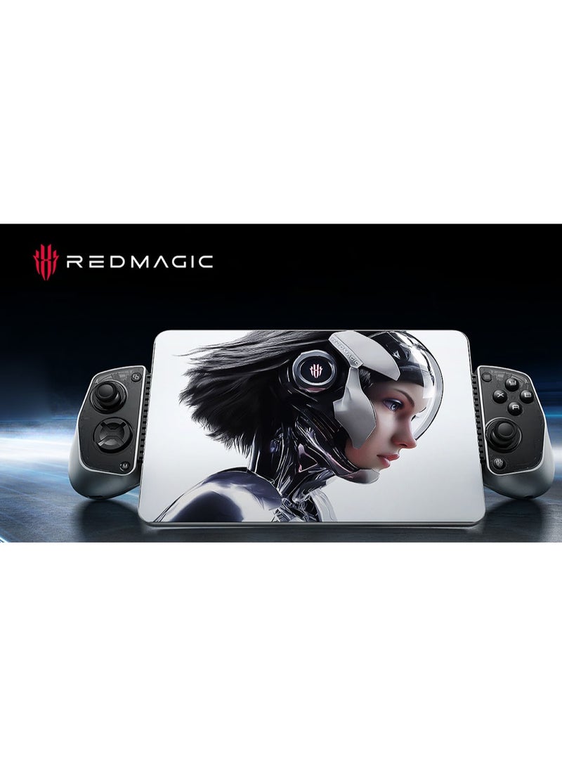 REDMAGIC Shadow Blade Gamepad 3 by REDMAGIC– Anti-Slip Comfort Grip, RGB Lighting, 6-Axis Gyroscope, Linear Motor, 2 Programmable Shoulder Buttons, High-Precision Hall Joysticks, Bluetooth 5.3, 840mAh Battery, Multi-Platform Compatibility (Android / iOS / PC), 213mm Adjustable Design, For Redmagic Astra, Redmagic 11 pro, iPhone 13 - 17 pro max, iPad mini , Samsung, and Android IOS devices – (Gamepad 3 without Cooler) - Image 1