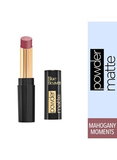 Blue Heaven Powder Matte Lipstick Mahogany Moments  - Image 2