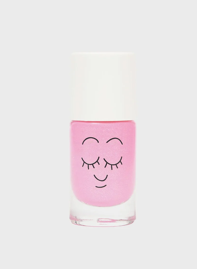 Nailmatic Kids Set 2 Nail Polishes + 24 Nail Stickers