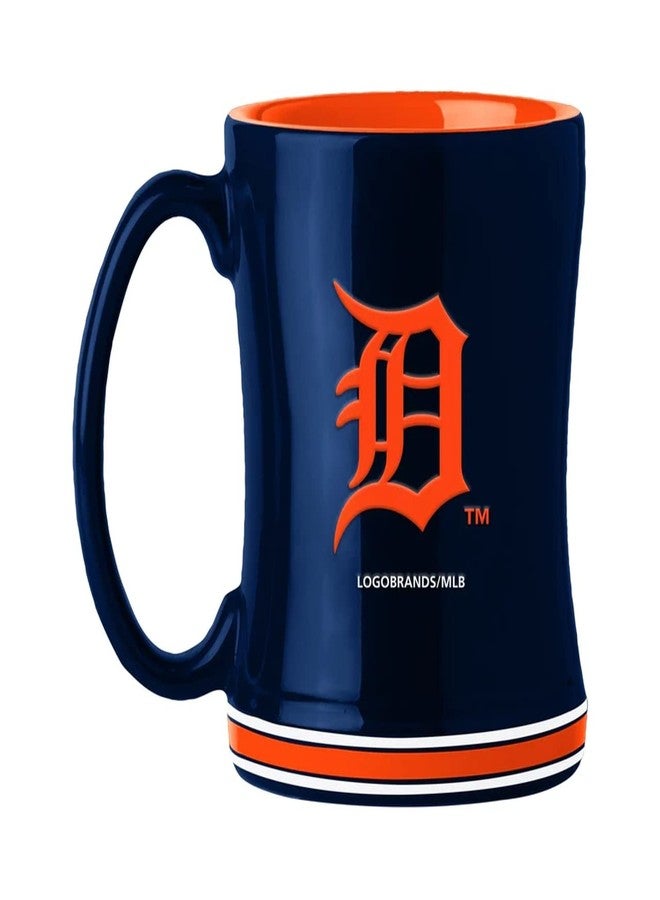 Logo Brands 511-C14RM: Detroit Tigers 14oz Relief Mug