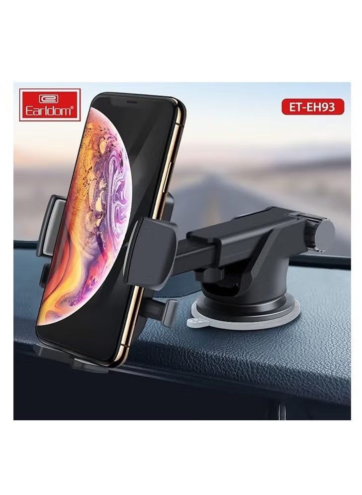 Earldom ET-EH93 mobilephone holder for car -black - Image 2