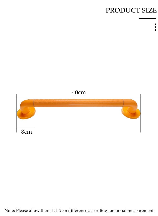 DUNISO Bathroom Grab Bar, Grab Bars for Bathtubs and Showers,Non-Slip Safety Grab Rails,Easy to Install Stainless Steel Wall-Mounted Hand Rails for Toilet, Bathtub, Shower & Kitchen, Concealed Screws, Elderly & Seniors - Image 2