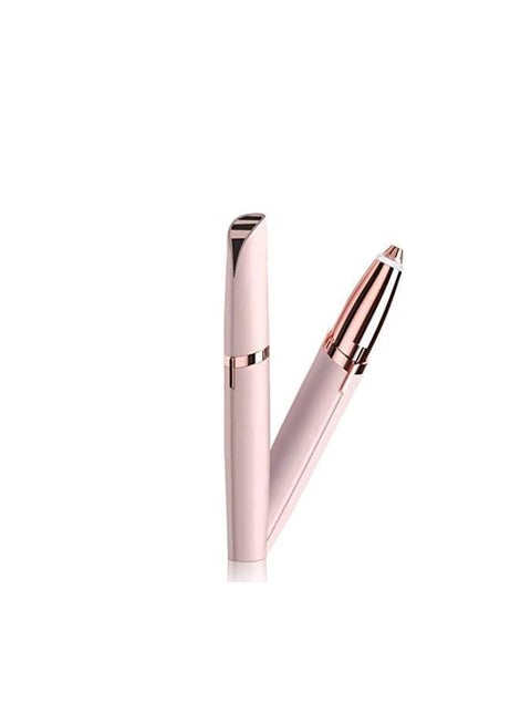 Eyebrow Hair Remover Electric Eyebrow Hair Removal Machine for Women Painless Eyebrow Shaver with Light Battery-Powered