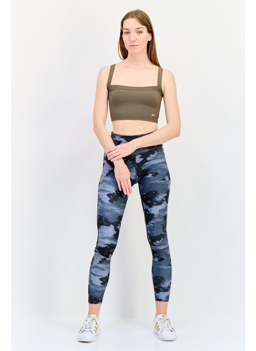 Reebok Women Sportswear Fit Sleeveless Outdoor Tank Top, Olive  - Image 4