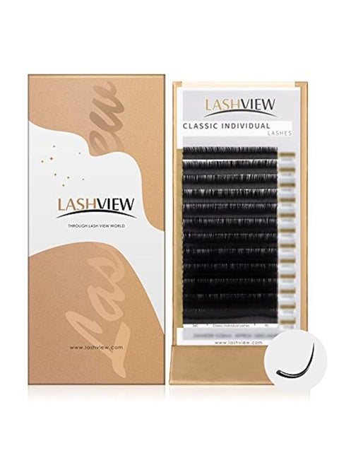 رموش اصطناعية، رموش فردية، 0.15 سمك D Curl Mixed Tray (8-15 مم)، ليزر فردي وكلاسيكي ممتاز، رموش شبه دائمة طبيعية، رموش من فرو المنك والرموش الناعمة، سهلة الاستخدام
