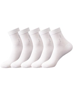 5 pair - Pure White