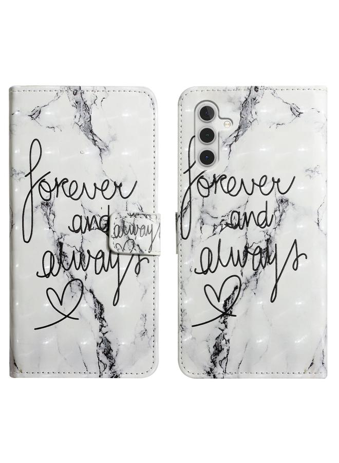 اس-توب جراب لهاتف Samsung Galaxy A25 5G، جراب جلدي منقوش برسومات ثلاثية الأبعاد - Image 1