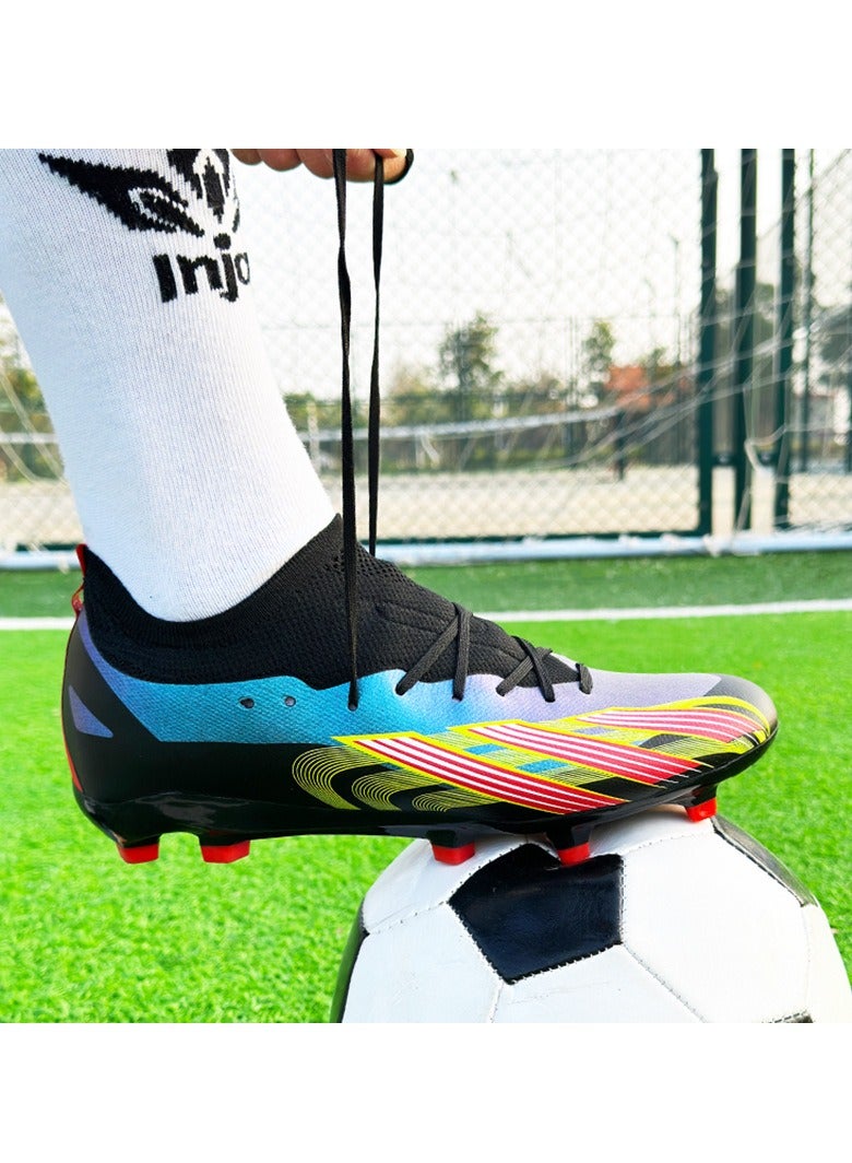 Men's Soccer Cleats, Suitable For Outdoor And Indoor Professional Youth Boys Soccer Cleats, Unisex Soccer Cleats.  - Image 3
