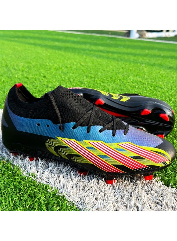 Men's Soccer Cleats, Suitable For Outdoor And Indoor Professional Youth Boys Soccer Cleats, Unisex Soccer Cleats.  - Image 2