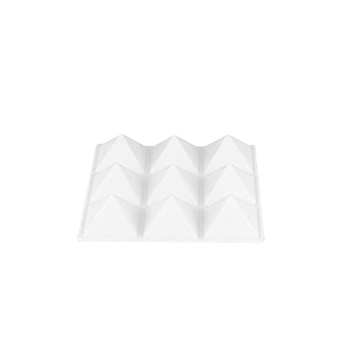 TREE MAISON CORONATING HOMES Vastu 3 Layer Pyramid | Plastic Pyramid Remedy for Home & Office | Color - White - Image 5