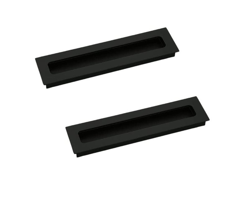 MHS Aluminum Concealed Handle for Sliding Door Pack of 2 Pcs (224MM, Black VMC Model) Pull Handle - Image 5