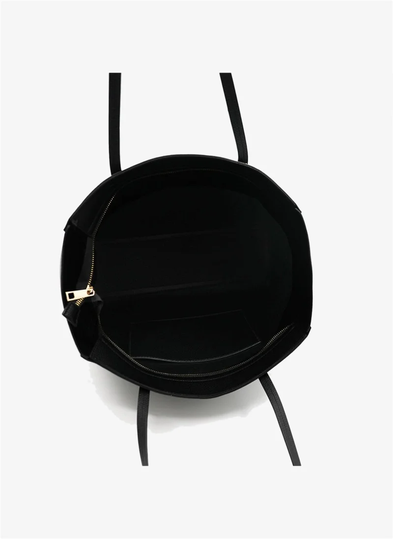 Marina Galanti Marina Galanti Austis Faux Leather Shopper Bag - Black