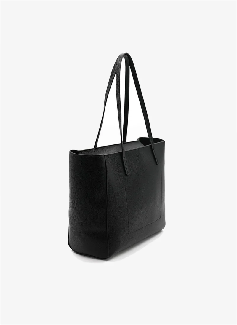 Marina Galanti Marina Galanti Austis Faux Leather Shopper Bag - Black