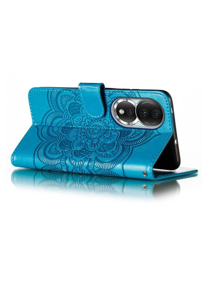 اس-توب جراب هاتف جلدي بنقشة ماندالا الشمس لهاتف Honor 80 - Image 5