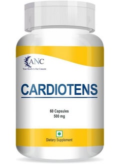 ANC Cardiotens With Arjuna Extract & Moringa Extract Heart Health Supplement Veg (60 Capsules) For Men & Women -Pack Of 1  - Image 1