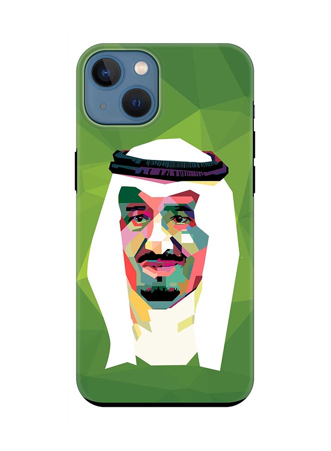 Stylizedd Tough Pro Series Case for Apple iPhone 14 Plus Case Dual Layer hybrid PC & TPU Customized Mobile Cover Shield with inner TPU protection Matte Finish - Malek Salman Modern