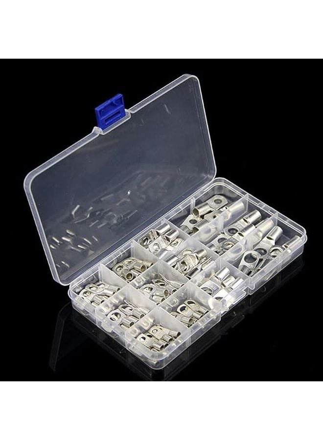 Copper Lug Ring Wire Connectors 70pcs Crimp Connectors SC25 6 SC16 8 SC16 6 SC10 8 SC10 6 SC6 8 SC6 6 - Image 5
