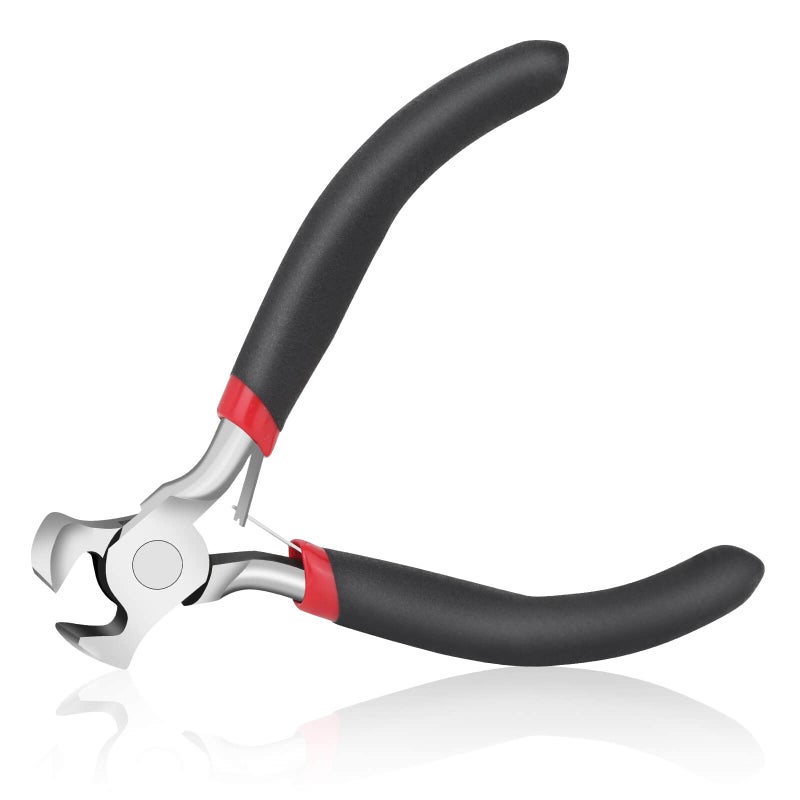 Jewelry Pliers End Cutting Pliers End Nippers for Zipper Install Stops Repair